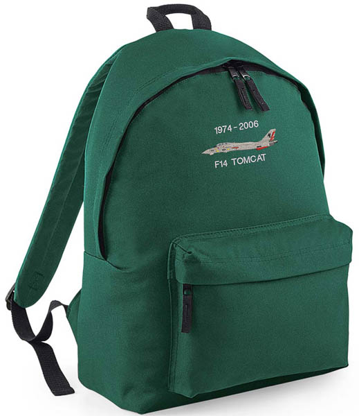 F-14 VFA111 Bottle Green Backpack
