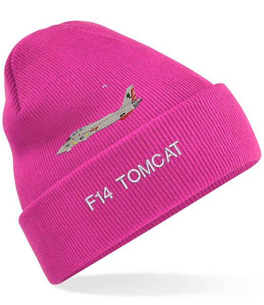 F-14 VFA111 Fuschia Pink Beanie F-14 VFA111 Fuschia Pink Beanie