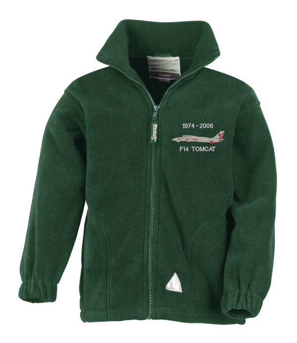 F-14 VFA111 Kids Forest Green Fleece F-14 VFA111 Kids Forest Green Fleece