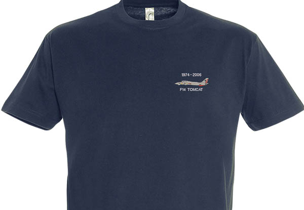 F-14 VFA111 Navy Blue T-Shirt F-14 VFA111 Navy Blue T-Shirt