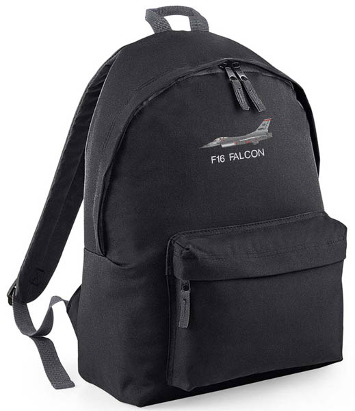 F-16C 480FS Black Backpack F-16C 480FS Black Backpack