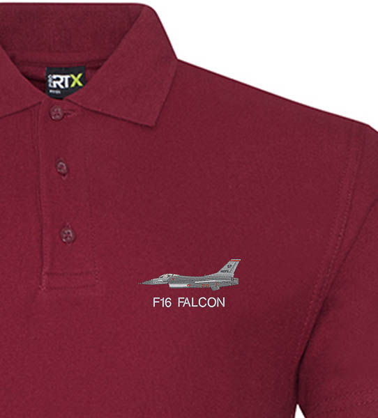 F-16C 480FS Burgundy Polo F-16C 480FS Burgundy Polo