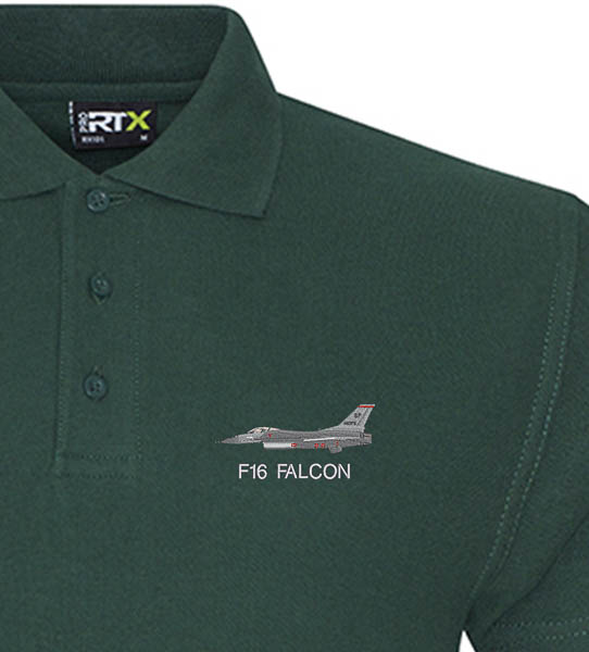 F-16C 480FS Forest Green Polo F-16C 480FS Forest Green Polo