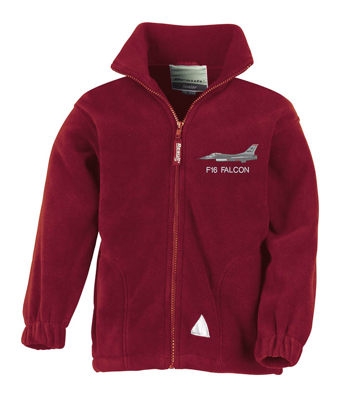 F-16C 480FS Kids Burgundy Fleece F-16C 480FS Kids Burgundy Fleece