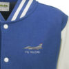 F-16C 480FS Royal Blue and White Varsity Jacket F-16C 480FS Royal Blue and White Varsity Jacket