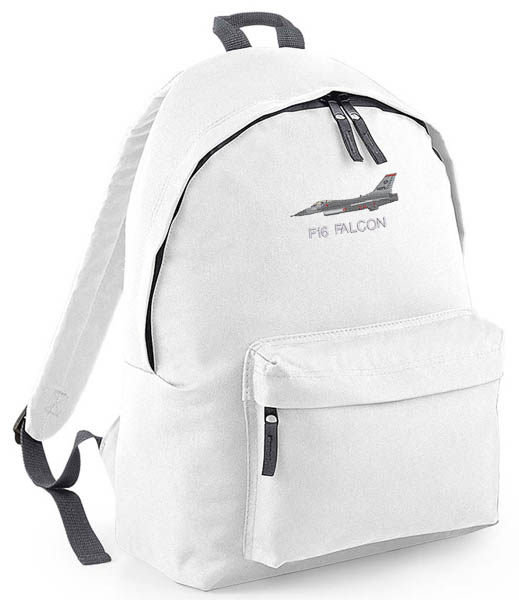 F-16C 480FS White Backpack F-16C 480FS White Backpack