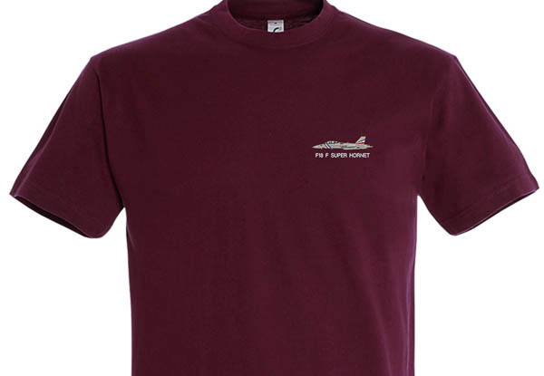 F-18F VFA-2 Burgundy T-Shirt F-18F VFA-2 Burgundy T-Shirt