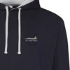 F-18F VFA-2 Navy and heather hoodie F-18F VFA-2 Navy and heather hoodie