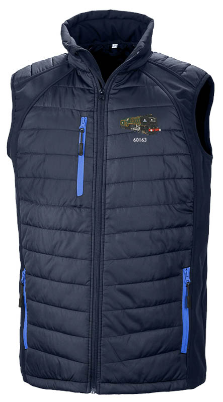 LNER A1 Navy and Royal Blue Body Warmer LNER A1 Navy and Royal Blue Body Warmer