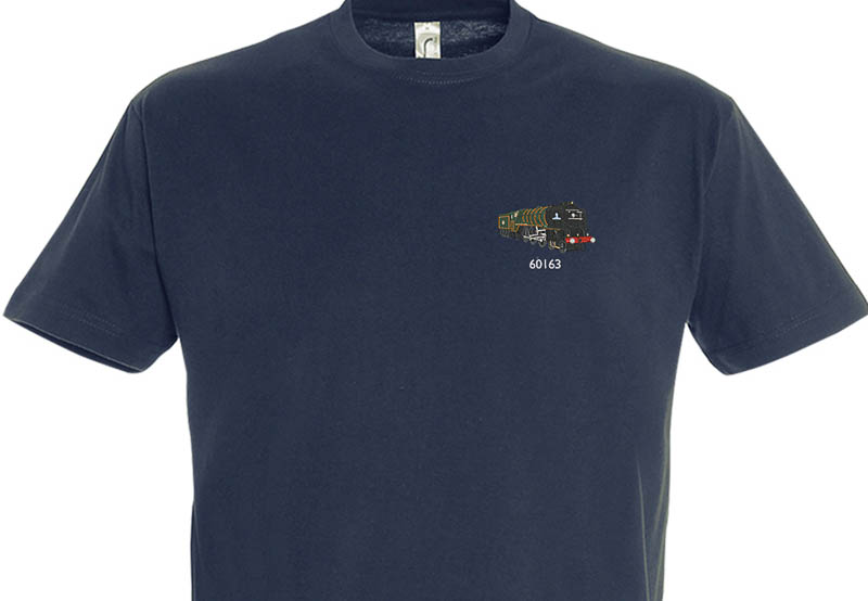 LNER A1 Navy Blue T-Shirt LNER A1 Navy Blue T-Shirt