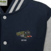 LNER A1 Oxford Blue and grey Varsity Jacket LNER A1 Oxford Blue and grey Varsity Jacket
