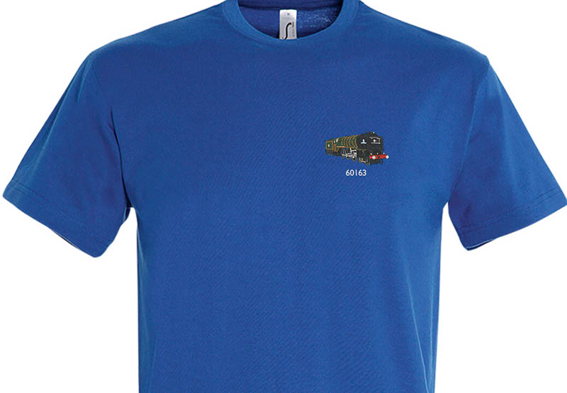 LNER A1 Royal Blue T-Shirt LNER A1 Royal Blue T-Shirt