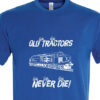 Old Tractors Royal Blue T-Shirt