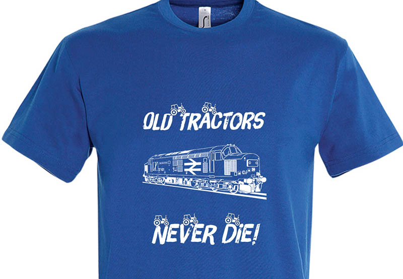 Old Tractors Royal Blue T-Shirt Old Tractors Royal Blue T-Shirt