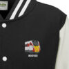 800122 LNER Black and White Varsity Jacket 800122 LNER Black and White Varsity Jacket