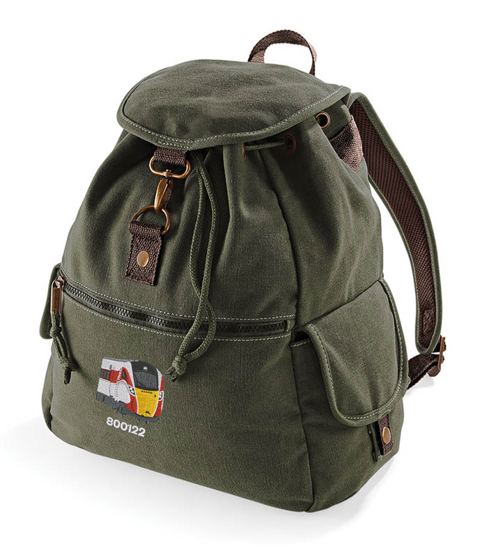 800122 LNER Military Green Rucksack 800122 LNER Military Green Rucksack