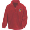 800122 LNER Red Zip Neck Fleece 800122 LNER Red Zip Neck Fleece