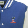 Class 40 40023 BR Blue Royal Blue and White Varsity Jacket Class 40 40023 BR Blue Royal Blue and White Varsity Jacket