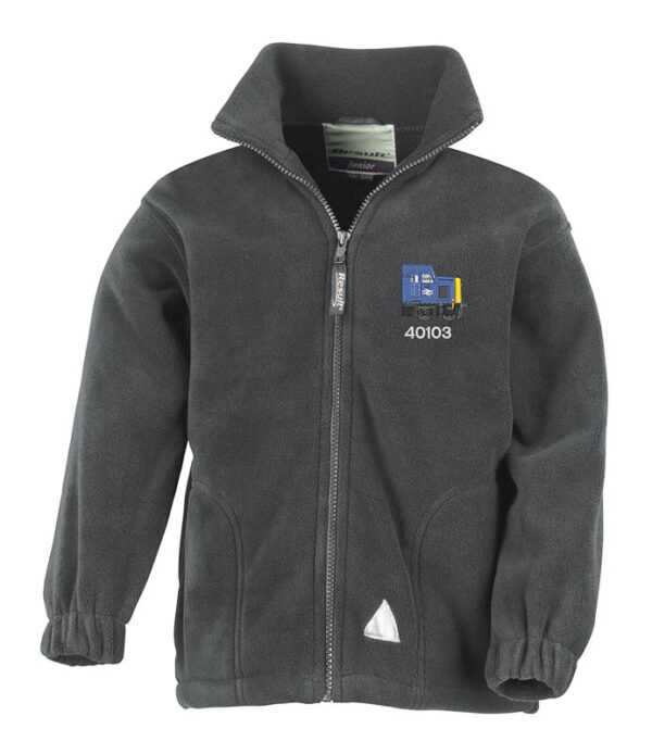 Class 40 40103 BR Blue Kids Grey Fleece Class 40 40103 BR Blue Kids Grey Fleece