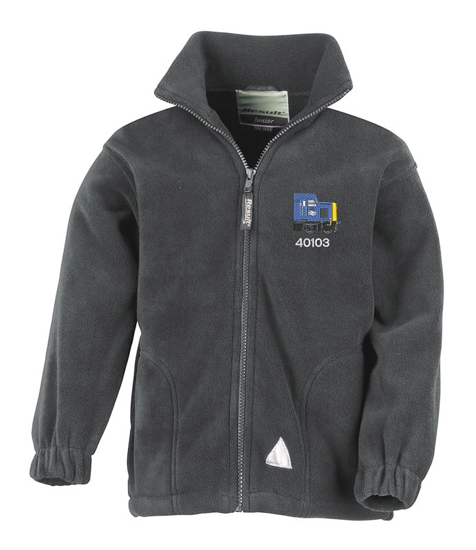 Class 40 40103 BR Blue Kids Grey Fleece Class 40 40103 BR Blue Kids Grey Fleece
