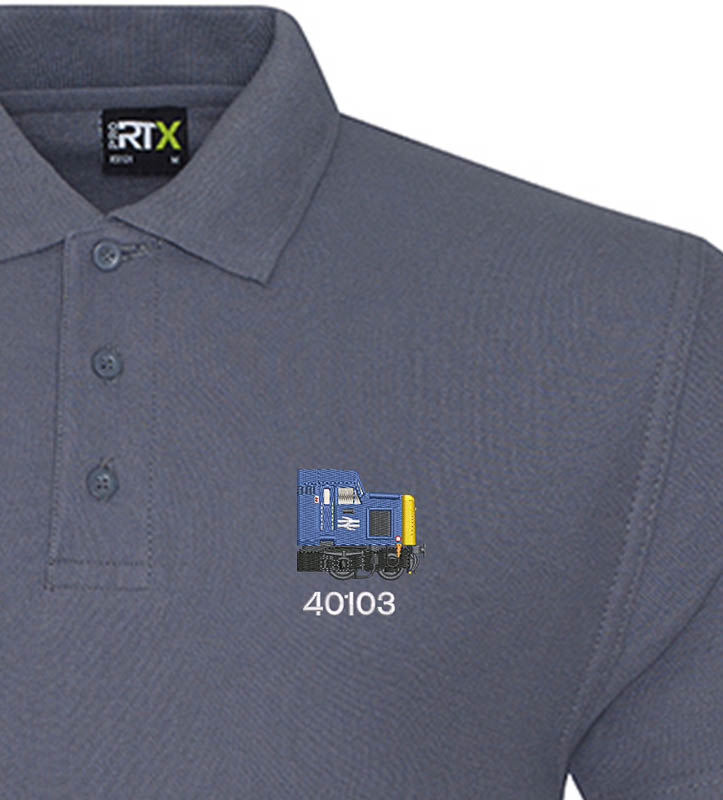 Class 40 40103 BR Blue Seal Grey Polo Class 40 40103 BR Blue Seal Grey Polo