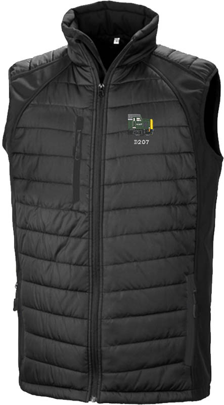 Class 40 d207 BR Green Black Body Warmer Class 40 d207 BR Green Black Body Warmer