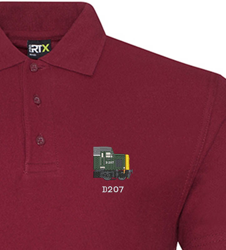Class 40 d207 BR Green Burgundy Polo Class 40 d207 BR Green Burgundy Polo