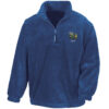Class 40 d207 BR Green Royal Blue Zip Neck Fleece Class 40 d207 BR Green Royal Blue Zip Neck Fleece
