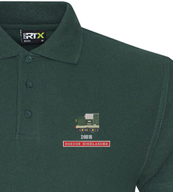 Class 55 D9016 BR Green Forest Green Polo