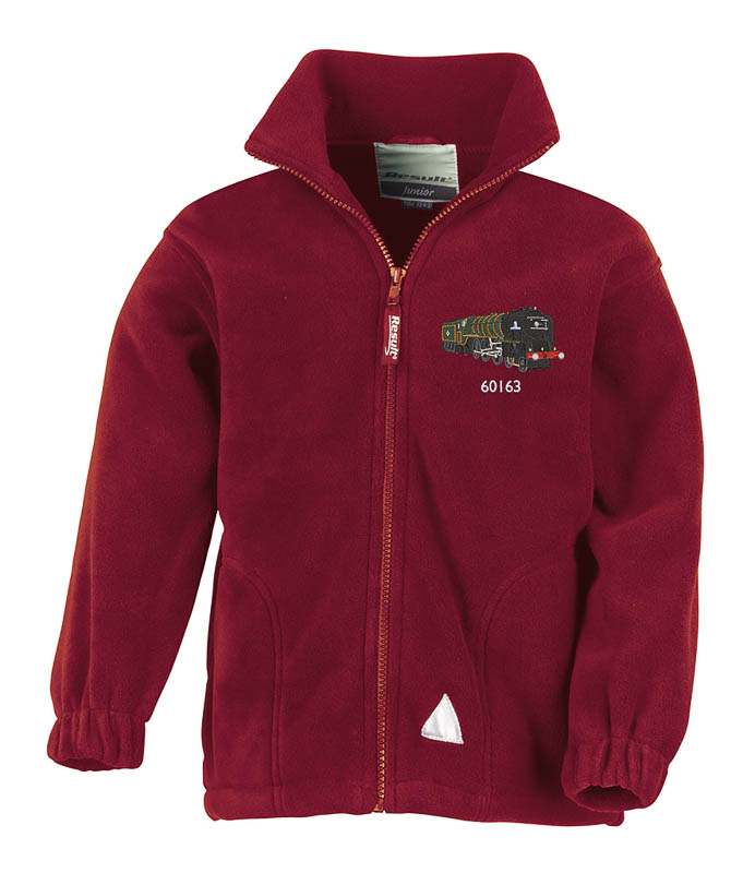 LNER A1 Kids Burgundy Fleece LNER A1 Kids Burgundy Fleece