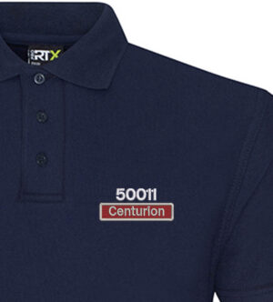 SALE - L Navy Class 50 50011 Number and Nameplate Polo Shirt