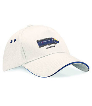 Class 43 43094 White and Navy Blue Cap