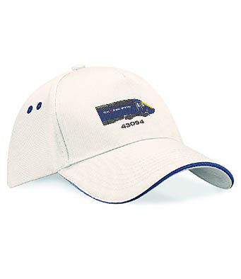 Class 43 43094 White and Navy Blue Cap