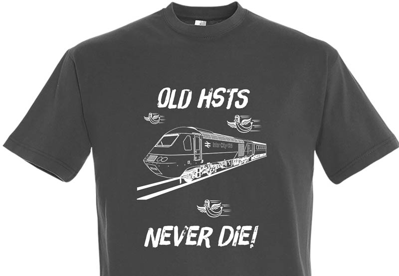 Old HSTSs Never Die Dark Grey T-Shirt Old HSTSs Never Die Dark Grey T-Shirt