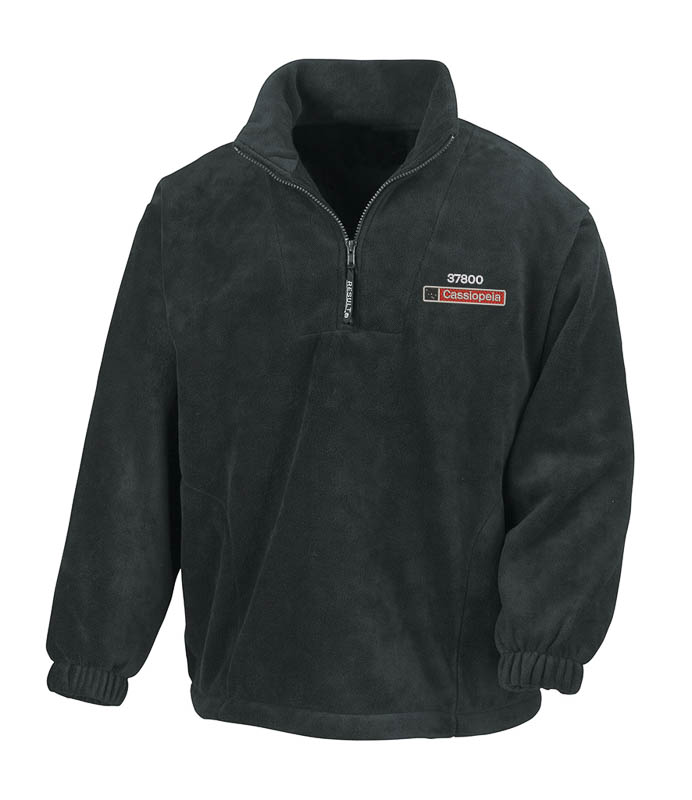 Class 37 37800 ROG Nameplate Black Zip Neck Fleece Class 37 37800 ROG Nameplate Black Zip Neck Fleece