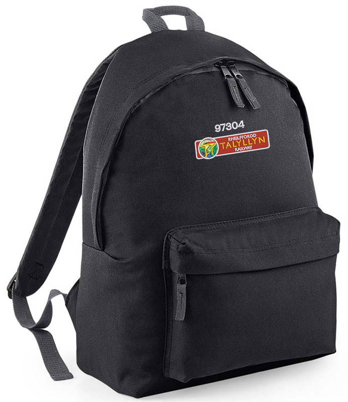 Class 37 NWR 97304 Nameplate Black Backpack Class 37 NWR 97304 Nameplate Black Backpack