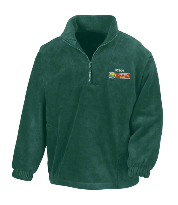 Class 37 NWR 97304 Nameplate Forest Green Zip Neck Fleece Class 37 NWR 97304 Nameplate Forest Green Zip Neck Fleece