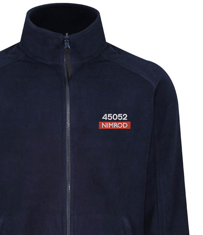Class 45052 BR Blue Nameplate Navy Fleece Class 45052 BR Blue Nameplate Navy Fleece
