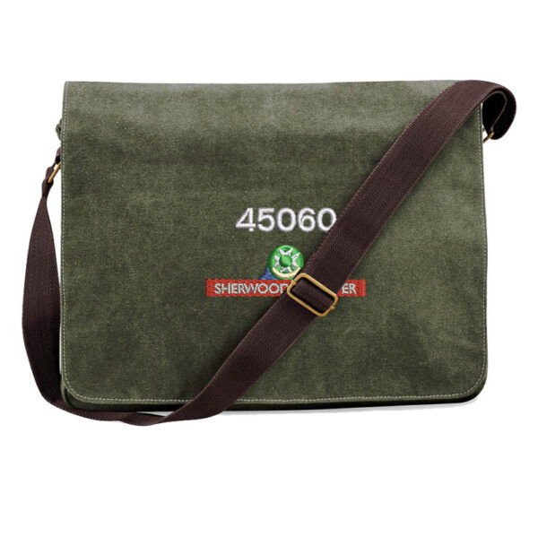 Class 45060 br blue Nameplate Military Green Messenger Bag Class 45060 br blue Nameplate Military Green Messenger Bag