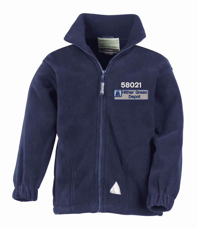 Class 58 58021 Mainline Nameplate Kids Navy Fleece Class 58 58021 Mainline Nameplate Kids Navy Fleece