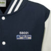 Class 58 58021 Mainline Nameplate Navy Blue and White Varsity Jacket Class 58 58021 Mainline Nameplate Navy Blue and White Varsity Jacket