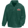 D803 Nameplate Forest Green Zip Neck Fleece D803 Nameplate Forest Green Zip Neck Fleece