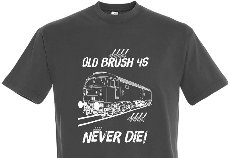 Old Brush 4s Never Die Dark Grey T-Shirt Old Brush 4s Never Die Dark Grey T-Shirt
