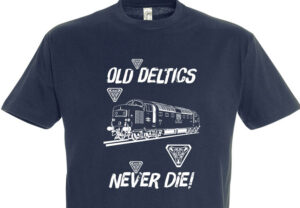 Old Deltics Never die Navy Blue T-Shirt
