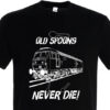Old Spoons Never die Black T-Shirt