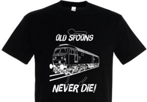 Old Spoons Never die Black T-Shirt
