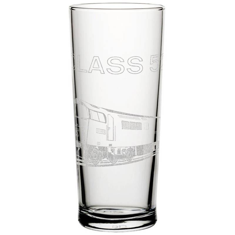 Class 52 Pint glass Class 52 Pint glass