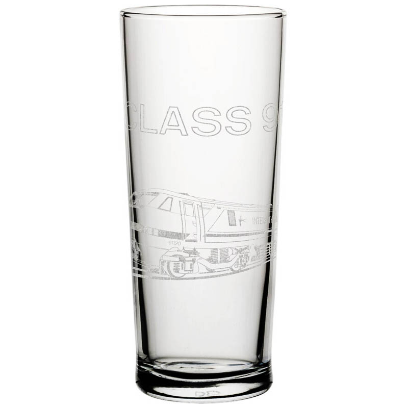 Class 91 Pint glass Class 91 Pint glass