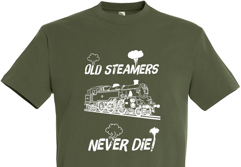 Old 4MTs Never die Mil Green T-Shirt Old 4MTs Never die Mil Green T-Shirt