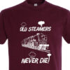 Old MNs Never die Burgundy T-Shirt Old MNs Never die Burgundy T-Shirt